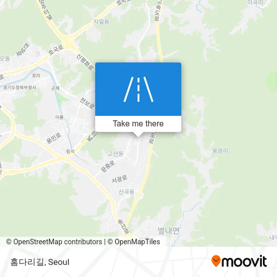 홈다리길 map