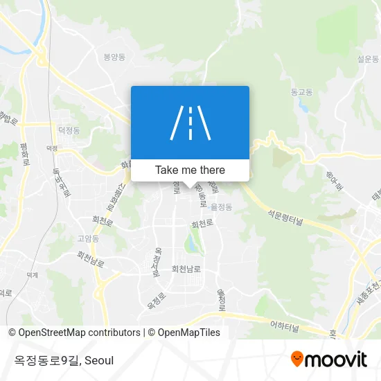 옥정동로9길 map