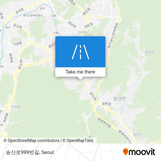 송산로999번길 map