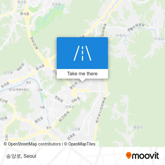 송양로 map