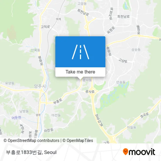 부흥로1833번길 map