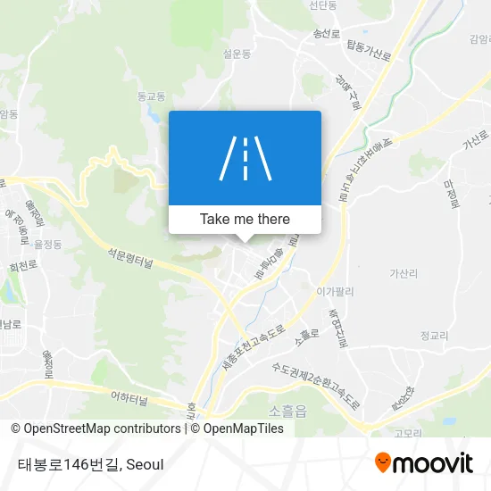 태봉로146번길 map