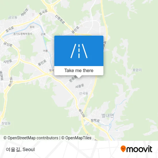 여울길 map