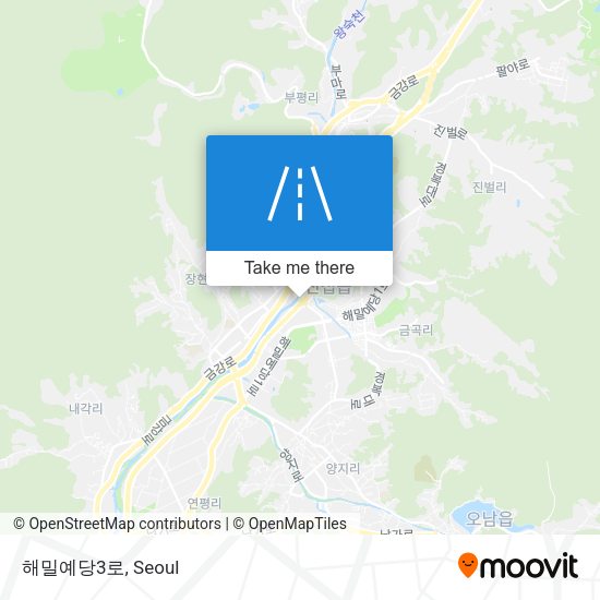 해밀예당3로 map