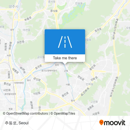 추동로 map