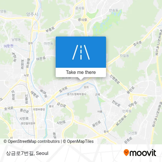 상금로7번길 map