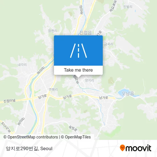 양지로290번길 map
