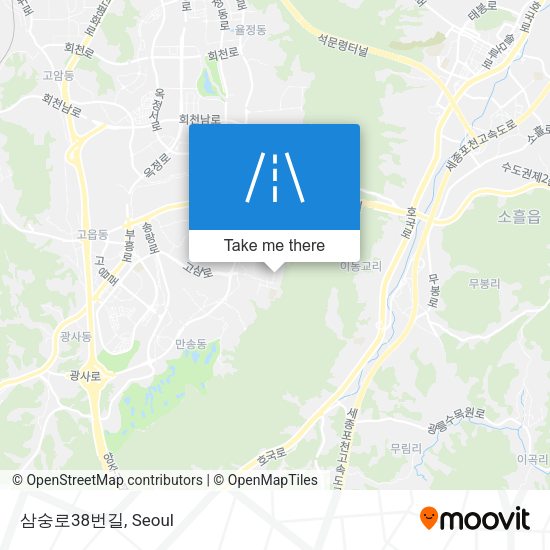 삼숭로38번길 map