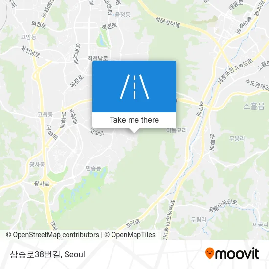 삼숭로38번길 map