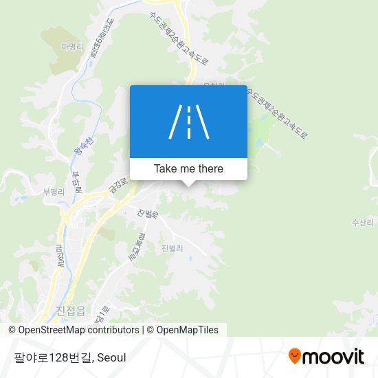 팔야로128번길 map