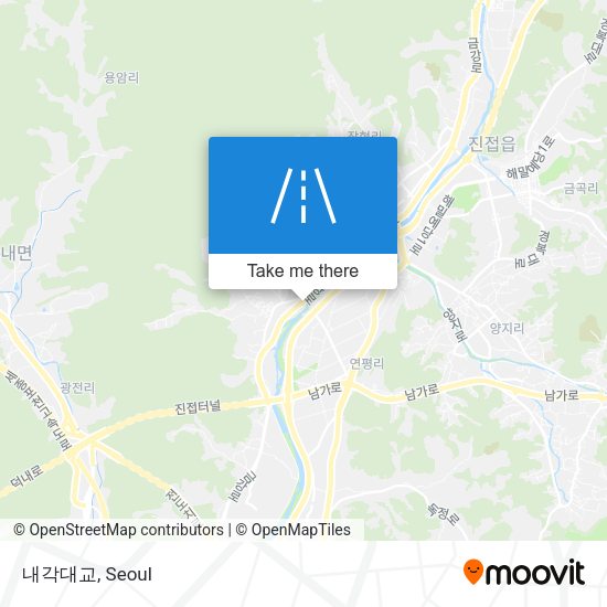 내각대교 map