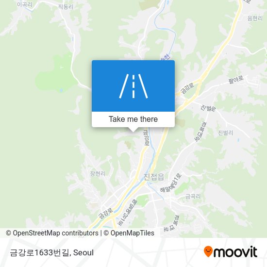 금강로1633번길 map