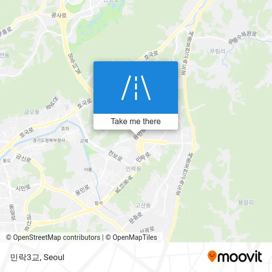 민락3교 map
