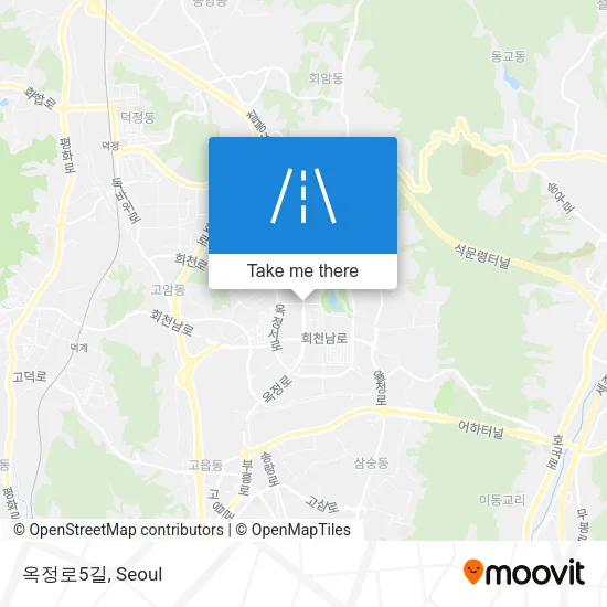 옥정로5길 map