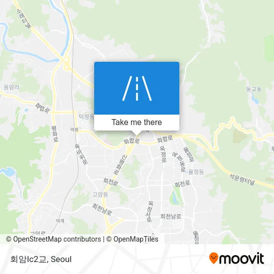 회암Ic2교 map