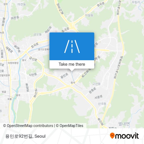 용민로92번길 map