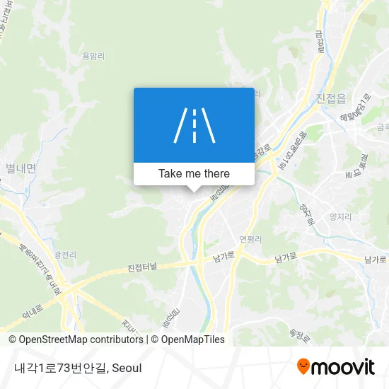 내각1로73번안길 map