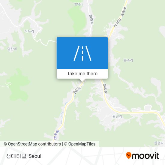 생태터널 map