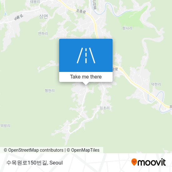 수목원로150번길 map