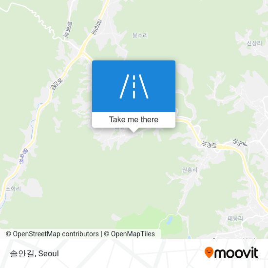 솔안길 map