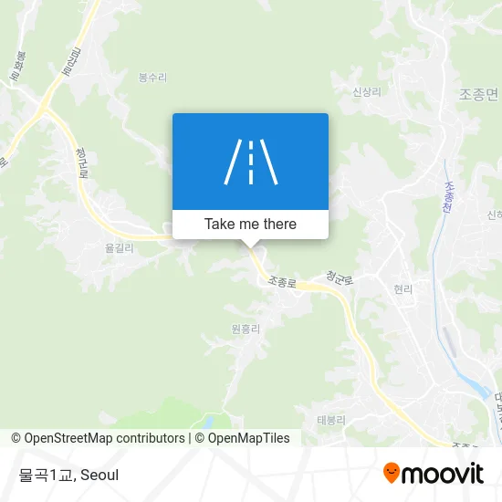 물곡1교 map