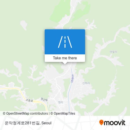 운악청계로281번길 map