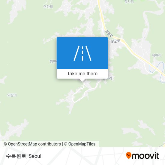 수목원로 map
