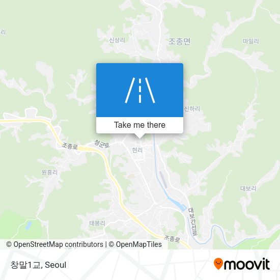 창말1교 map