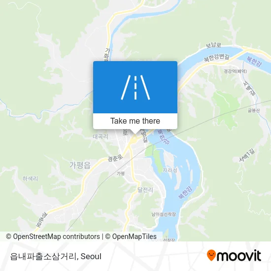 읍내파출소삼거리 map