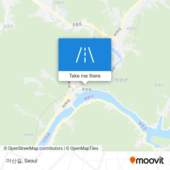 마산길 map