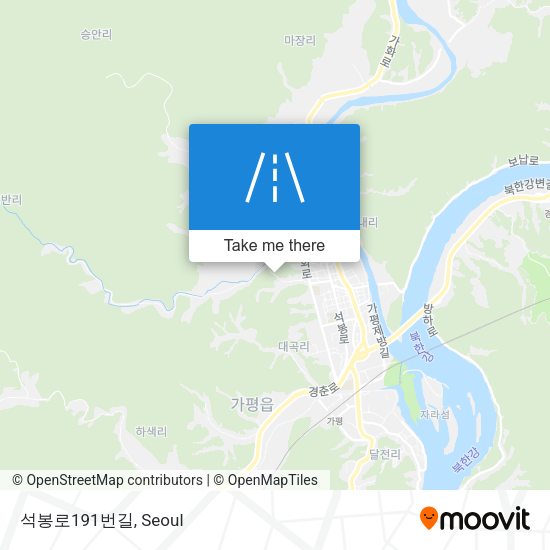 석봉로191번길 map