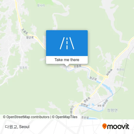 다원교 map