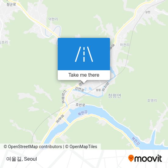여울길 map