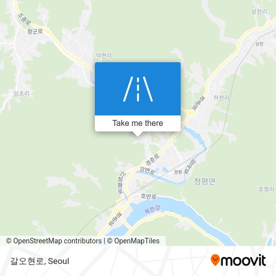 갈오현로 map
