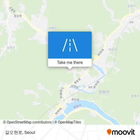 갈오현로 map