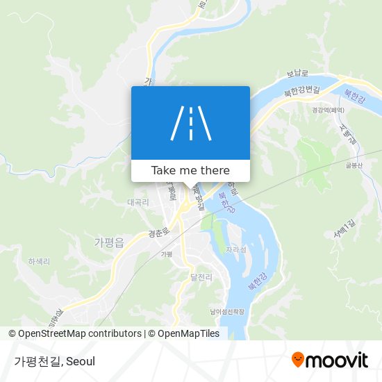 가평천길 map