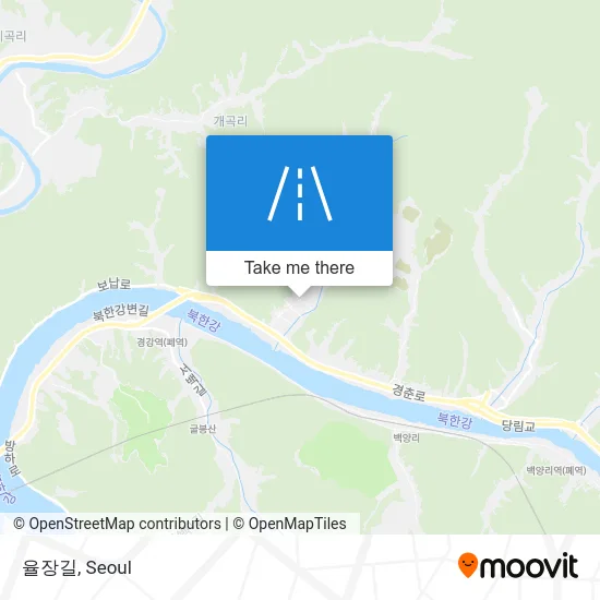 율장길 map