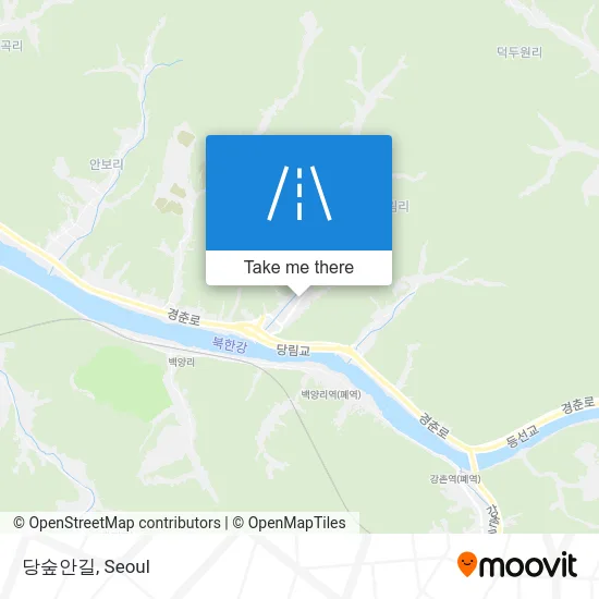 당숲안길 map