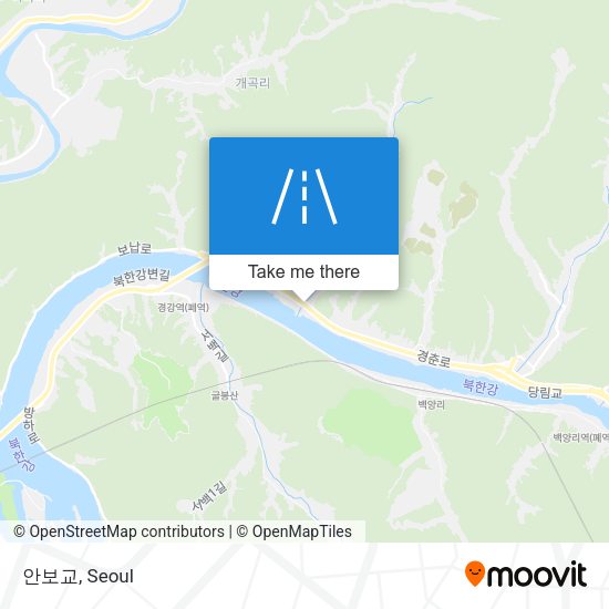 안보교 map