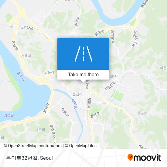 봉미로32번길 map