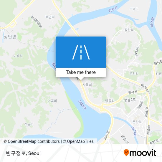 반구정로 map