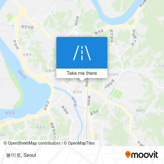 봉미로 map