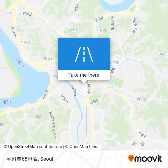문향로68번길 map