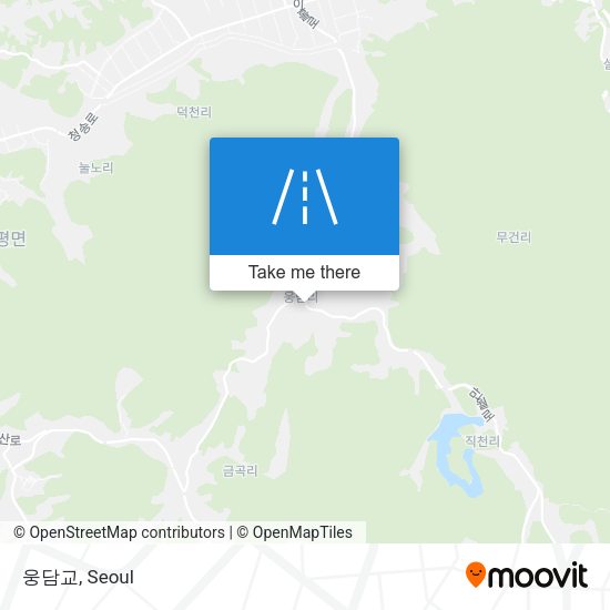 웅담교 map