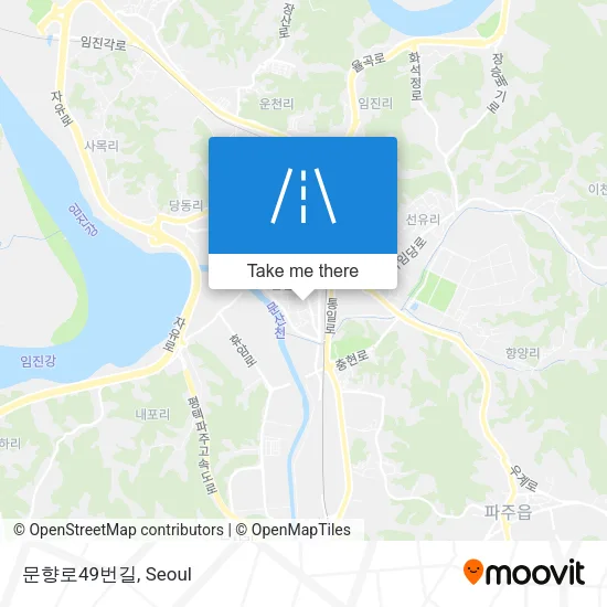 문향로49번길 map