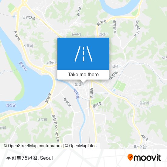 문향로75번길 map