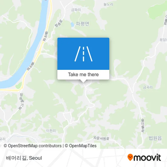 배머리길 map