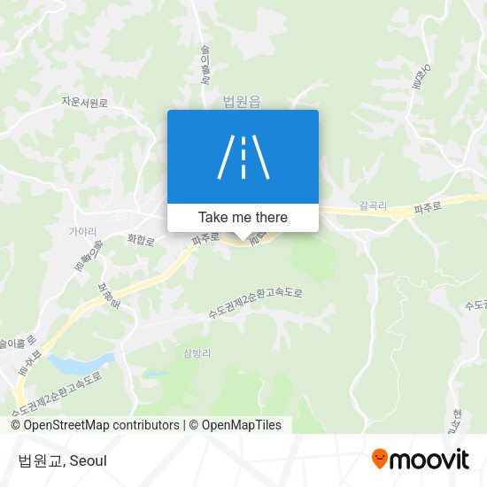 법원교 map