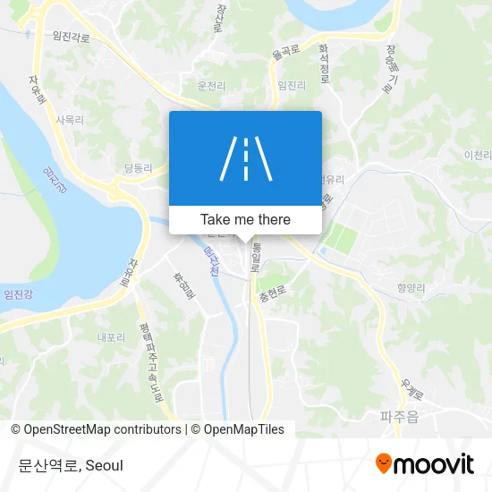 문산역로 map
