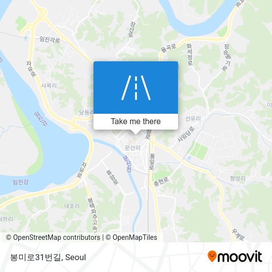 봉미로31번길 map